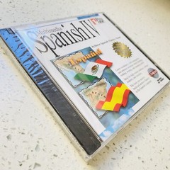 Multimedia Spanish IV 4 Pro One for IBM Windows PC CD-ROM Software – New Sealed
