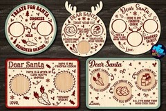 Christmas Mega SVG Bundle 250+ Laser Cut Files Glowforge Cricut Digital Download
