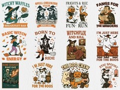 40 Design Ultimate Halloween T-shirts Svg Bundle PNG-DXF-EPS-PDF-SVG Files