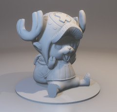 Digital- sitting chopper – Digital Download- STL File for 3D Printing