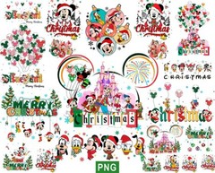 Bundle Magic Mouse Christmas Holiday Season Png, Xmas Png