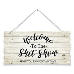 Welcome To The Shitshow, Funny Welcome, SVG, PNG, Digital Files For Cricut