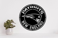 New England Patriots metal laser cut vector files dxf, svg, eps. ai, pdf, png
