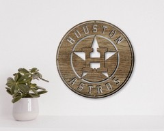 Houston Astros Laser Cut file dxf, svg, eps. ai, pdf, png Ready to cut