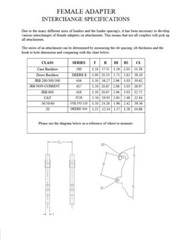 JRB 416 Series Loader Quick Attachment DXF File Block Blanks Design 544k 624k