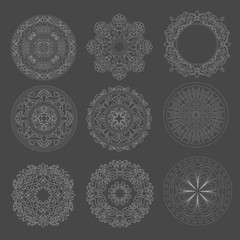 PACK +100 Mandala DXF SVG Ai | Laser Cut & CNC Designs Bundle On USB | CD
