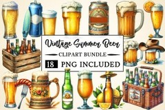 Mega Summer Clipart Bundle, 50 Collections, Digital Download