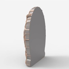Steampunk Fairy Door 3D Art File – STL for Router & 3D Printer Use