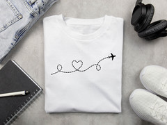 29 Airplane Heart Trail SVG Bundle Flight Path Love Travel PNG Map Pin Cricut EP
