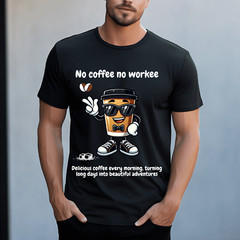 No Coffee No Workee PNG | Funny Coffee Quote SVG | Digital Download for Mugs