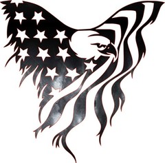 DXF DWG of PLASMA LASER AND ROUTER Cut -CNC ALL FLAG USA