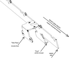 P38 Range Rover roof rack .dxf files for CNC on flash drive