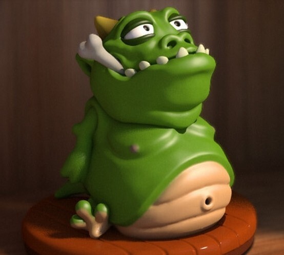 Digital- Gulpy – Digital Download- STL File for 3D Printing