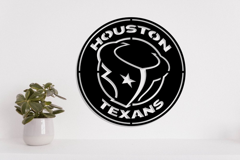 Houston Texans laser cut vector files dxf, svg, eps. ai, pdf, png Ready to cut