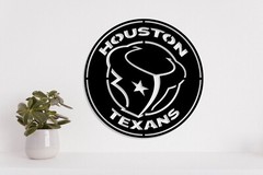 Houston Texans laser cut vector files dxf, svg, eps. ai, pdf, png Ready to cut