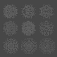 PACK +100 Mandala DXF SVG Ai | Laser Cut & CNC Designs Bundle On USB | CD