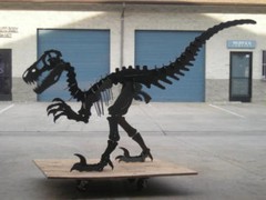 Dinosaur dxf clip art COLLECTION on CD for CNC Plasma. Includes 5 variations*