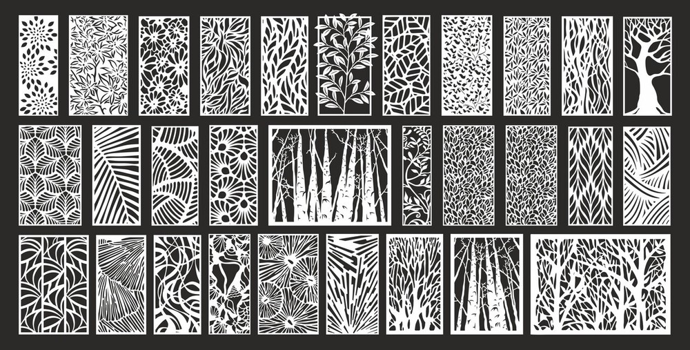 DXF-CDR of PLASMA LASER AND ROUTER Cut -CNC 30 BEST PANELS