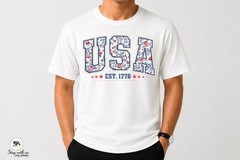 4th of July Patriotic USA PNG Bundle Sublimation Designs, Digital Download