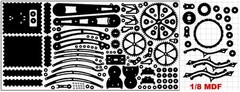 Steam punk wood lamp dxf format file for CNC cutting on CD for LASER