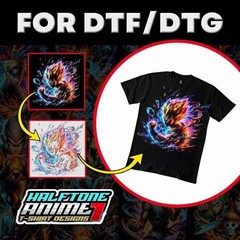 300+ NEWEST HALFTONE Graphic Designs | Anime & Superhero T-shirt designs