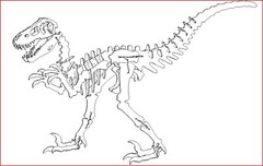 Dinosaur dxf clip art COLLECTION on CD for CNC Plasma. Includes 5 variations*