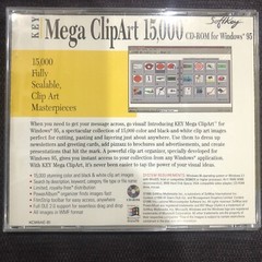 Mega Clipart 15000 Cd Rom God Windows 95
