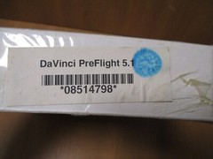 HEIDELBERG DaVinci PAGE EDITING /WORKFLOW SW 5.1 PART#08514798, NEW