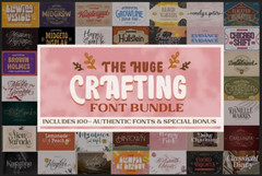 Fonts Bundle of bundles Premium Fonts