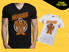 CHEWBACCA de corte Archivo en SVG, ESP, DXF y formato PNG para Cricut