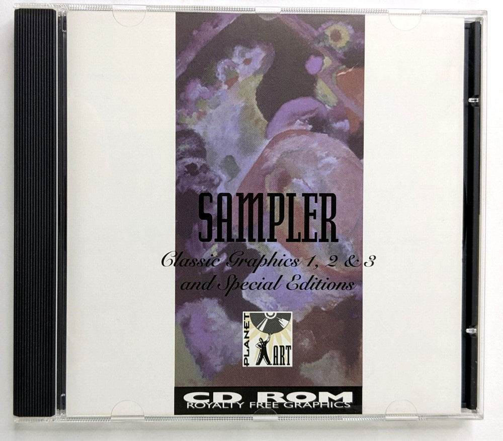 VTG Planet Art Royalty Free Classic Graphics CD 100 Images Collection