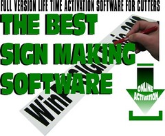 Sign Making & Editing software. SVG Vinyl cutters drivers BETTER vectorisation