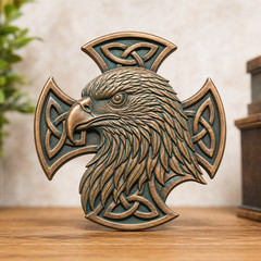 Digital Celtic Eagle – STL – 3D Model for CNC and 3D Printer