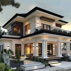 350 + exterior house designs, modern house, modern farm house, digital download