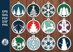 250+ Metal Wall Art SVG Bundle | 3D Laser Cut Files DXF EPS PNG | Glowforge CNC