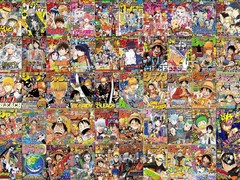 1050 Anime Manga Magazine Covers | Anime Collage Kit | Manga Collage Kit JPG