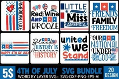 4th of July Mega SVG PNG Bundle Cricut Sublimation, Digital Download