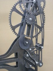 BIG steam punk lamp dxf format clip art for CNC Plasma or LASER cutting on CD