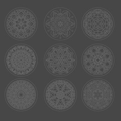 PACK +100 Mandala DXF SVG Ai | Laser Cut & CNC Designs Bundle On USB | CD