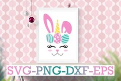 Easter Unicorn bunny SVG, Unicorn svg files, SVG files cricut, Digital download