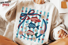 Funny 4th of July PNG Bundle USA Mama Designs, Digital Download