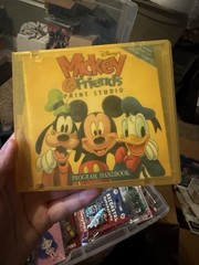 Disney Mickey & Friends Print Studio CD-ROM Windows Software