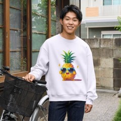 Cool Pineapple Character Digital Art Bundle 8 Fun Cartoon Pineapple Designs gift