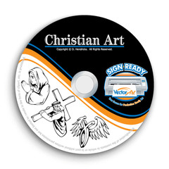 CHRISTIAN-RELIGIOUS-JESUS CLIPART IMAGES-VECTOR CLIP ART-VINYL CUTTER PLOTTER CD