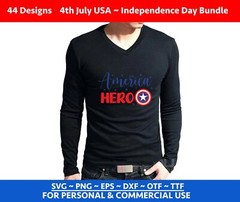 44 designs 4th of July SVG Bundle, patriotic svg, america svg, Fourth July SVG