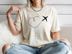 29 Airplane Heart Trail SVG Bundle Flight Path Love Travel PNG Map Pin Cricut EP