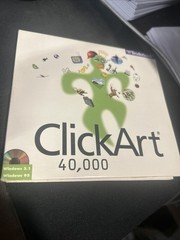 Broderbund Clickart 40,000 Image Pack 3 CD-ROM – Windows 95 & 3.1