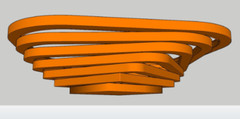 NEW parametric Coffee table cnc cutting autocad & artcam DXF .ART