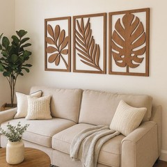 Digital File Laser Cut Tropical Leaf Wood Wall Art – SVG FILE