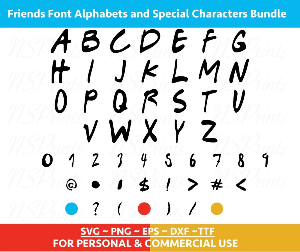 Friends Font TTF, Friends font SVG, Friends digital fonts, Friendship Font Svg